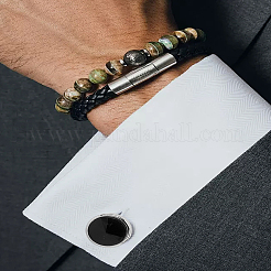 1 Pair Brass Cufflinks&nbsp;BUTT-LP0002-03P-03