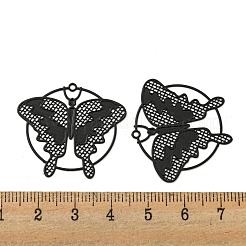Spray Printed 430 Stainless Steel Pendants&nbsp;STAS-P359-01A