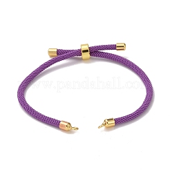 Adjustable Polyester Cord Bracelet Making&nbsp;MAK-C001-01