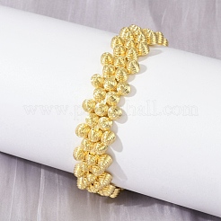 Brass Bracelets for Women&nbsp;BJEW-M104-02G