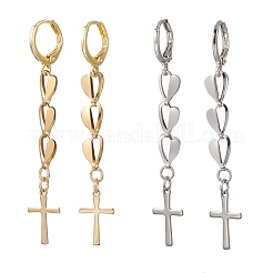 2 Pairs 304 Stainless Steel Leverback Earrings&nbsp;EJEW-JE06940