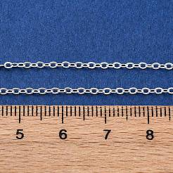 Brass Cable Chain Necklace Making&nbsp;NJEW-D302-80S