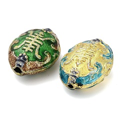 Handmade Cloisonne Beads&nbsp;CLB-Z001-03G-02