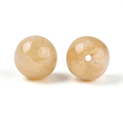 Round Acrylic Imitation Gemstone Beads&nbsp;OACR-R029-16mm-14A