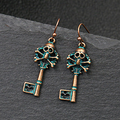 Punk Rock Style Halloween Alloy Earrings Sets&nbsp;X-EJEW-F238-27