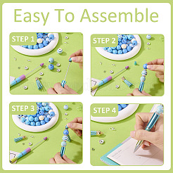 Plastic Beadable Pens&nbsp;DIY-TA0012-72