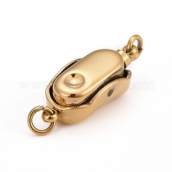 304 Stainless Steel Box Clasps&nbsp;STAS-P100-21G