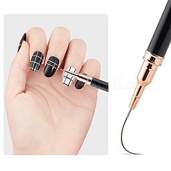 5Pcs Plastic Nail Art Line Brush&nbsp;AJEW-WH20816-069B