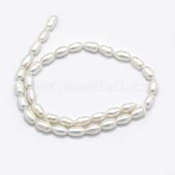 Natural Cultured Freshwater Pearl Beads Strands&nbsp;PEAR-F007-78-01