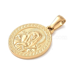 304 Stainless Steel Pendants&nbsp;LS-STAS-D207-18G