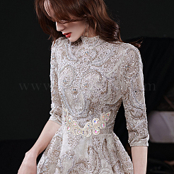 Flower Pattern Rhinstone Appliques&nbsp;AJEW-FG0002-40B