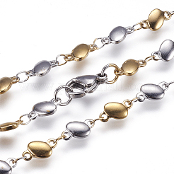304 Stainless Steel Chain Necklaces&nbsp;STAS-P164-03GP