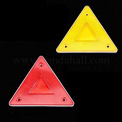 10Pcs 2 Colors Slow Moving Vehicle Sign&nbsp;AJEW-CA0003-39
