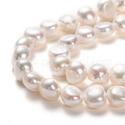 Natural Cultured Freshwater Pearl Beads Strands&nbsp;PEAR-L033-53
