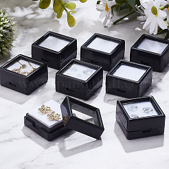 Plastic Jewelry Organizer Box&nbsp;CON-WH0087-77A