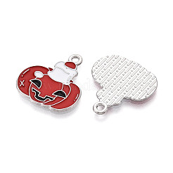 Halloween Theme Alloy and Enamel Pendants&nbsp;ENAM-T021-31J-01P