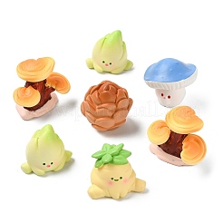 20Pcs 5 Styles Mini Resin Simulation&nbsp;RESI-CJ0004-74