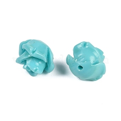 Synthetic Coral Carved Beads&nbsp;CORA-C003-16E