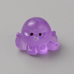 Luminous Resin Octopus Display Decoration&nbsp;RESI-WH0038-09G