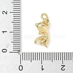Brass Pendants&nbsp;ZIRC-I356-20G