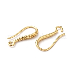 Brass Earring Hooks&nbsp;ZIRC-Q201-08G