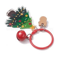 Christmas Acrylic & Resin Pendant Decoration&nbsp;HJEW-JM04303-03