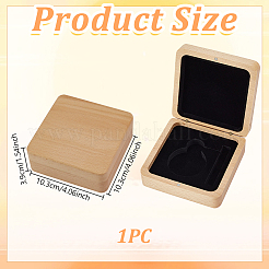 Wood Badge Packing Magnetic Boxes&nbsp;CON-WH0043-307