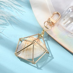 Brass Empty Pouch Stone Holder for Keychain&nbsp;KEYC-TA00030-01