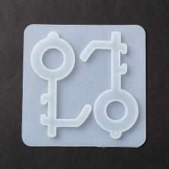 Key Shape DIY Pendant Silicone Molds&nbsp;DIY-F114-12