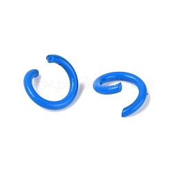 Spray Painted Iron Open Jump Rings&nbsp;IFIN-T017-04B-07