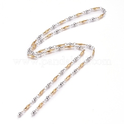 3.28 Feet 304 Stainless Steel Bar Link Chains&nbsp;X-STAS-D233-26GP