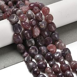 Natural Madagascar Rose Quartz Beads Strands&nbsp;G-P497-01E-07