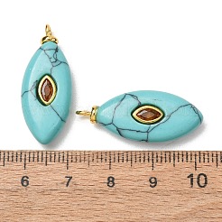 Dyed Synthetic Turquoise Pendants&nbsp;GG-CBAA798-04G-02