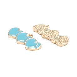 Alloy Enamel Pendants&nbsp;ENAM-O048-01KCG-C