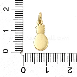 Brass Enamel Charms&nbsp;KK-P303-02G