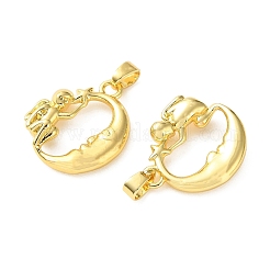 Brass Pendants&nbsp;KK-CBA9FD2-08G