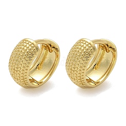 Brass Hoop Earrings&nbsp;EJEW-F359-10G-03