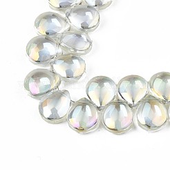 Electroplate Glass Beads Strand&nbsp;EGLA-S188-27-B03