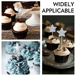 50Pcs Star PU Cake Toppers&nbsp;FIND-SP0005-69B