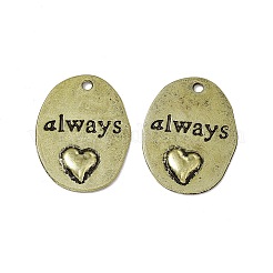 Tibetan Style Alloy Pendants&nbsp;PALLOY-D014-19AB
