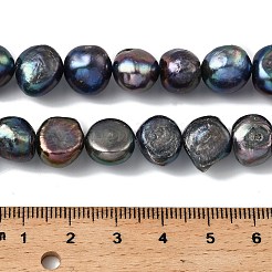 Natural Cultured Freshwater Pearl Beads Strands&nbsp;PEAR-P064-19L-03A