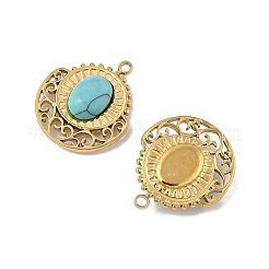 Synthetic Turquoise Pendants&nbsp;STAS-P380-19G-01