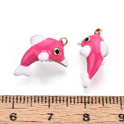 304 Stainless Steel Enamel Pendants&nbsp;STAS-T068-03A