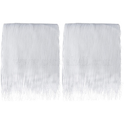 2Pcs Faux Fur Squares Fabric&nbsp;DIY-GF0011-26B