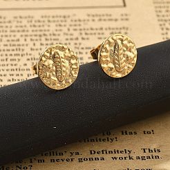 304 Stainless Steel Stud Earrings&nbsp;EJEW-F354-06G-02