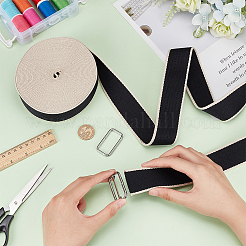 10 Yards Polycotton Ribbons&nbsp;OCOR-WH0080-75A