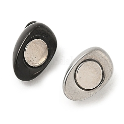 304 Stainless Steel Two Tone Magnetic Clasps&nbsp;STAS-Z147-03EB-02
