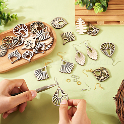 DIY Geometry Earring Making Kit&nbsp;DIY-TA0005-57
