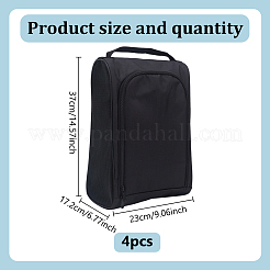 4Pcs Oxford Cloth Shoes Storage Zipper Bags&nbsp;ABAG-WA0001-17