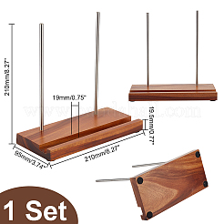 Wood Toilet Paper Holder Stand&nbsp;DJEW-WH0039-57